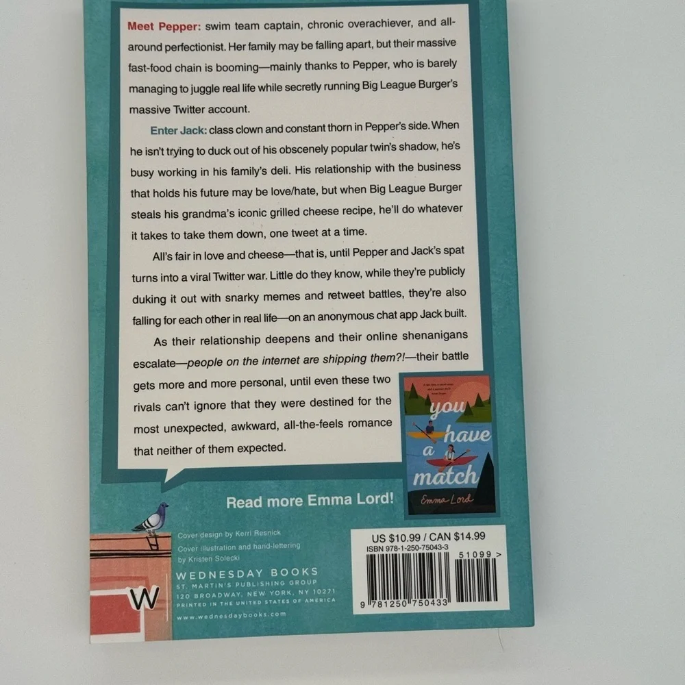 Tweet Cute by Emma Lord - Paperback - Picture 2 of 3
